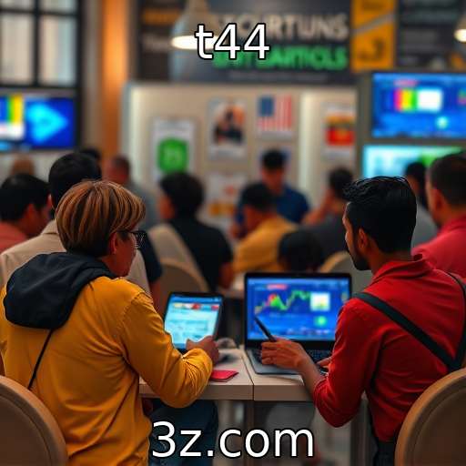 t44 : Crescimento de plataformas de apostas online no Brasil